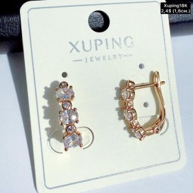 Сережки Xuping18К 20475 (1.6см)